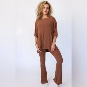 Foxy kind all weekend long set-Camel